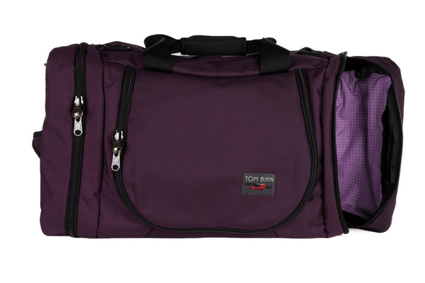 An Aeronaut 45 in Aubergine Ballistic with Wisteria 200 Halcyon interior.